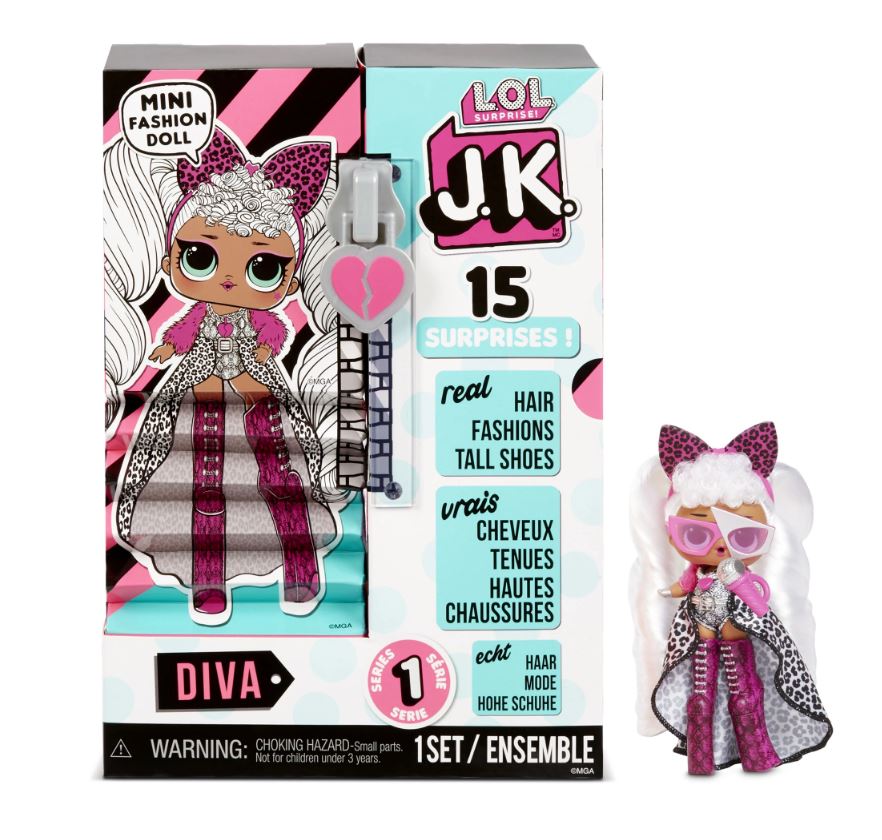 L.O.L. Surprise! J.K. Mini Fashion Doll Diva