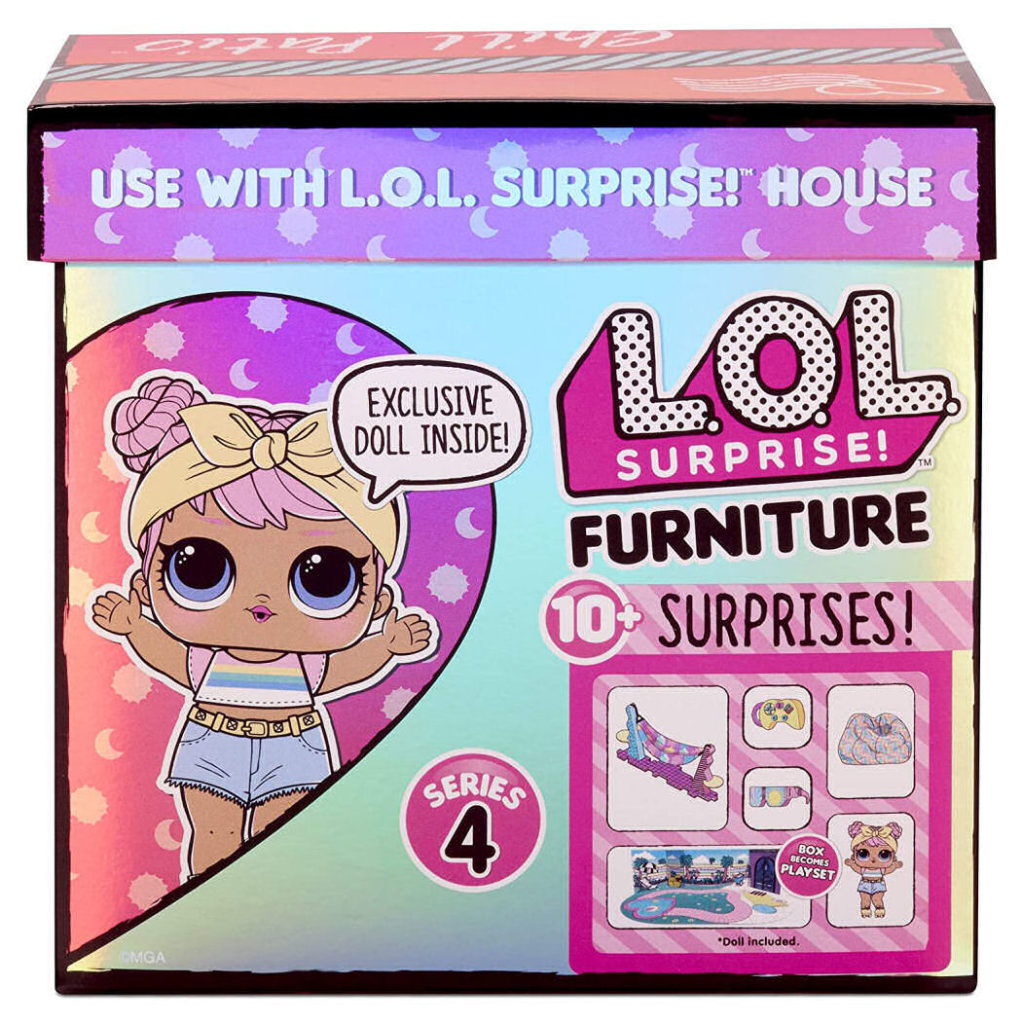 L.O.L. Surprise! Furniture Set with Doll Series 4 Dawn