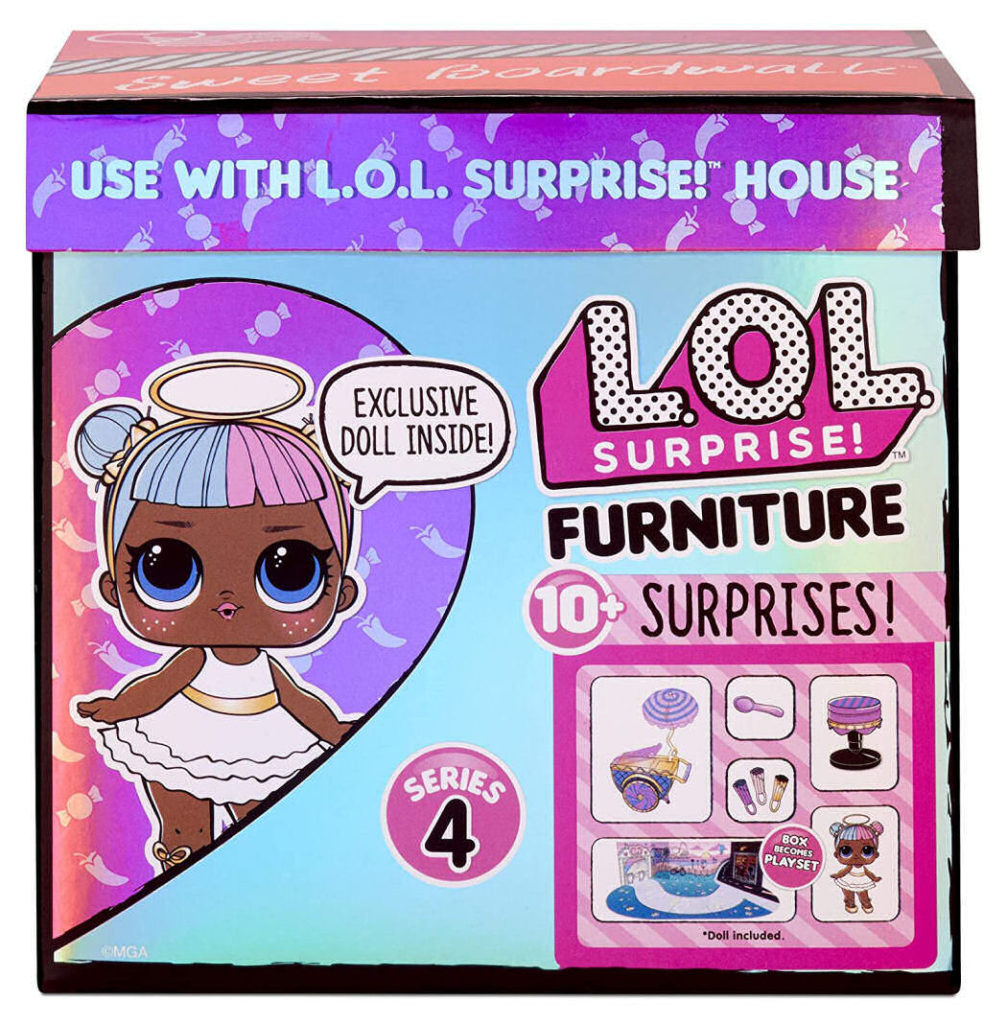 L.O.L. Surprise! Furniture Set with Doll Series 4 Sugar
