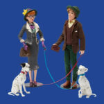 101 Dalmatians Doll Set featuring Roger and Anita
